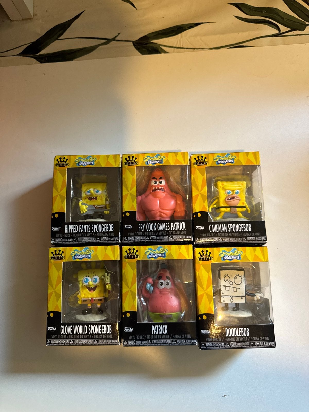 Funko Spongebob Squarepants Minis - Complete Set van 6, Ophalen of Verzenden, Nieuw