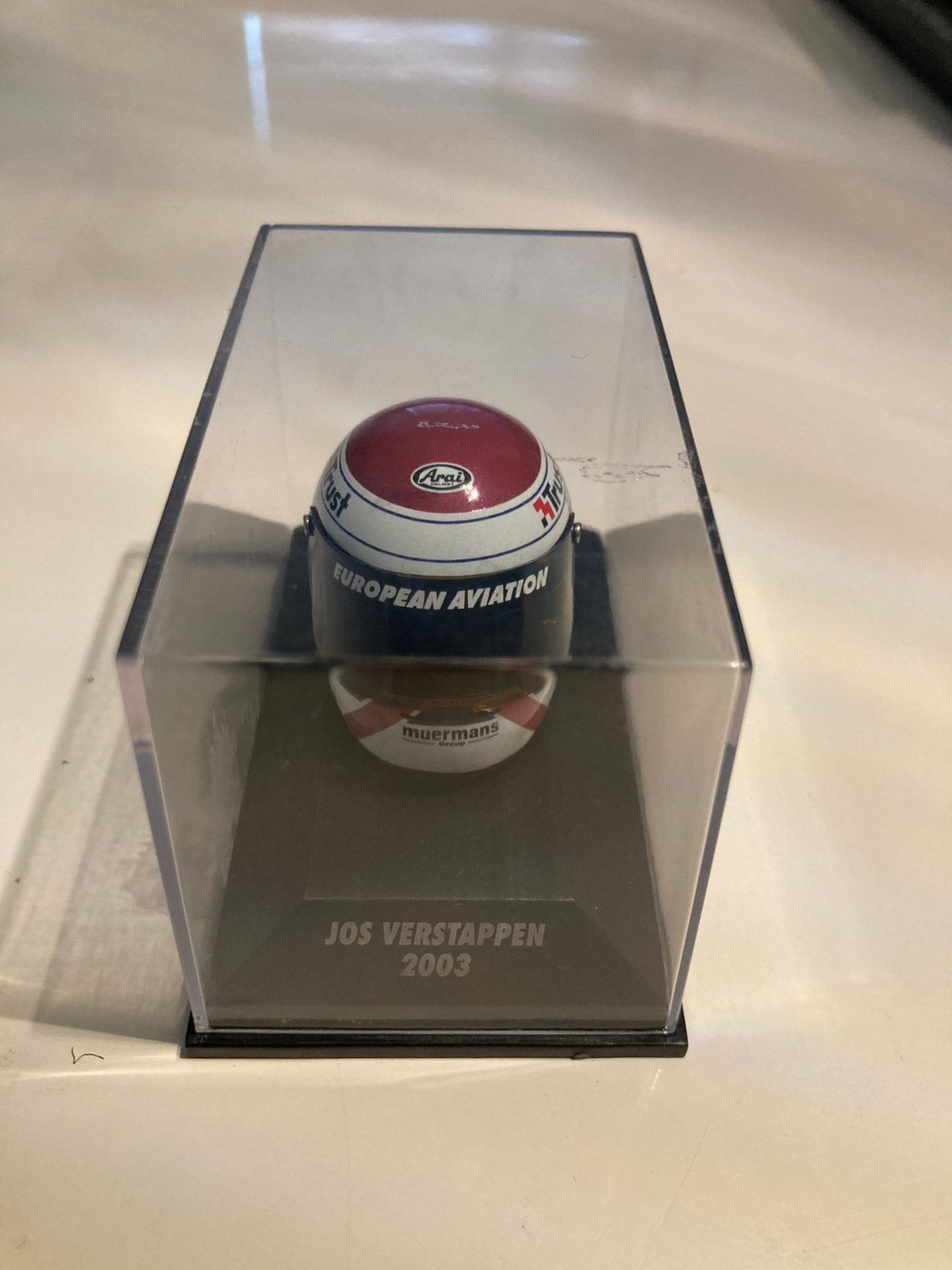 Jos verstappen helm 2003, Ophalen of Verzenden, Zo goed als nieuw, Formule 1