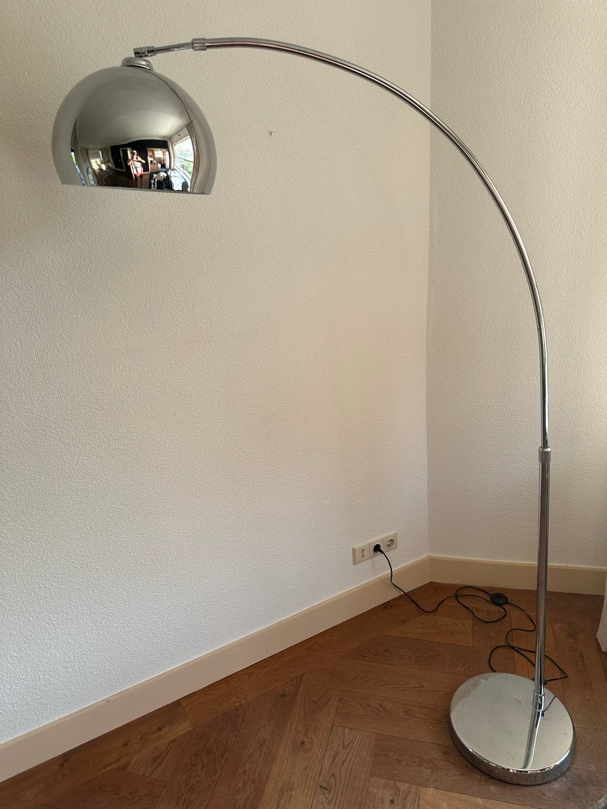 Ranex Nicky booglamp, Ophalen, Gebruikt, Metaal, 150 tot 200 cm