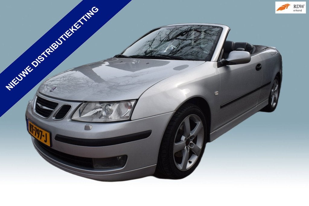 Saab 9-3 Cabrio 2.0 Turbo Vector Spring Edition, Auto's, Saab, 1998 cc, Gebruikt, 4 cilinders, 4 stoelen