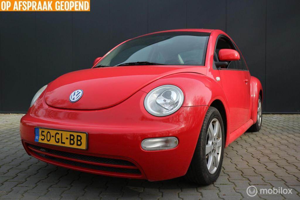 Volkswagen New Beetle 2.0 Highline, Auto's, Volkswagen, Gebruikt, Beetle (Kever), 4 cilinders, 1984 cc