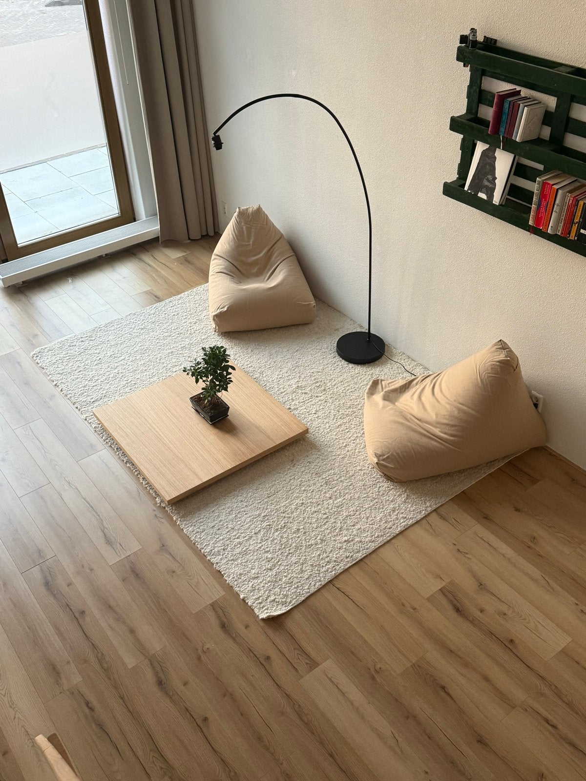 Vincent Van Duysen Salontafel - 100% Eikenhout 100x100cm, Ophalen, 100 tot 150 cm, Zo goed als nieuw, 5 – 50
