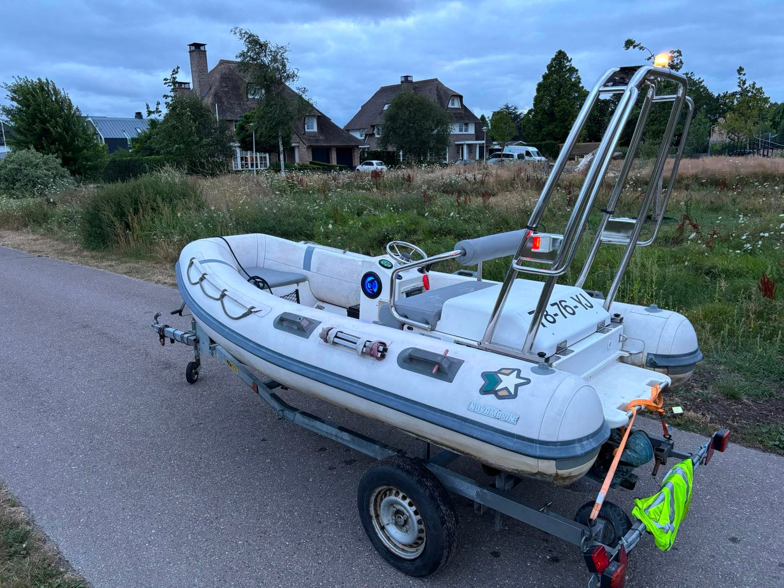 Novamrine rh350 jetboot rib rubberboot yet bootje opknapper., Watersport en Boten, Jetski's en Waterscooters, Ophalen, Gebruikt