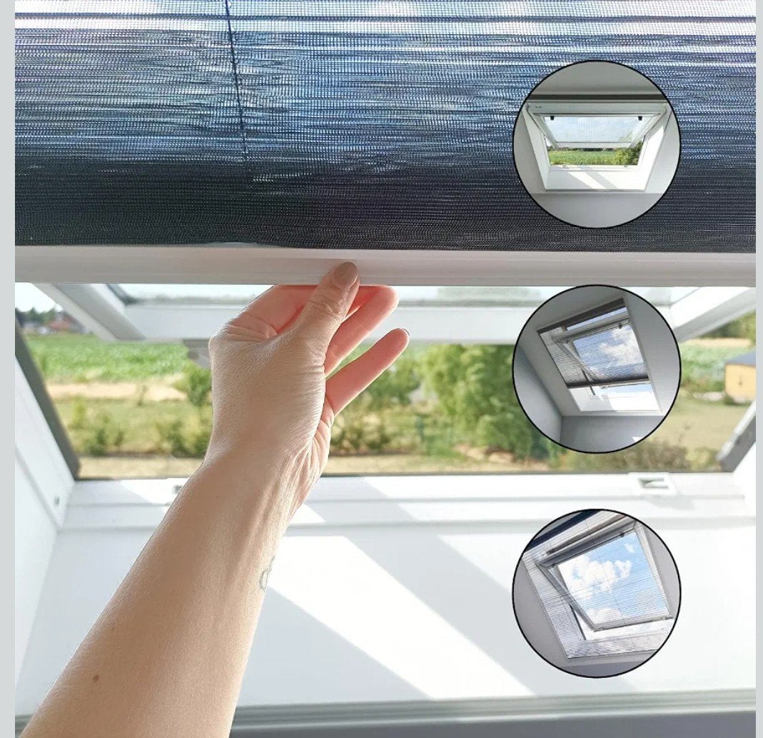 Rolhor voor dakraam B1400 x H1700 mm - Nieuw in verpakking, 120 cm of meer, Overige typen, Minder dan 200 cm, Nieuw