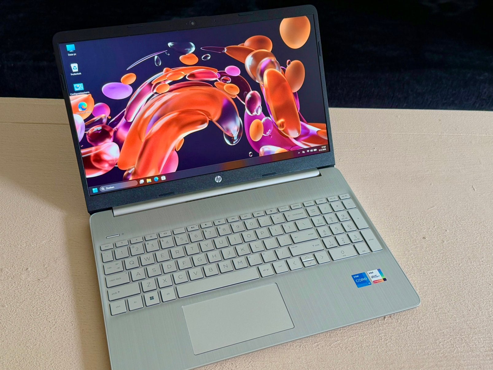 Hp | i5 - 12e, 16GB RAM, 256GB SSD, Iris Xe, Win 11 +Office, Met videokaart, Ophalen of Verzenden, Zo goed als nieuw, Gaming