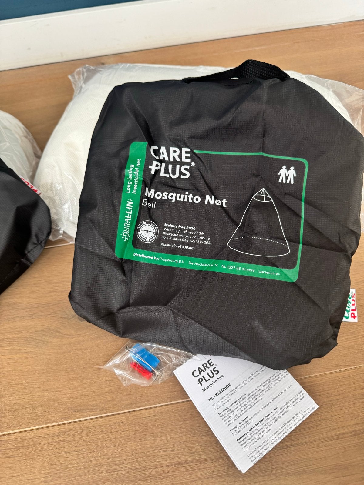 Z.g.a.n. Care Plus Klamboe Bell geïmpregneerd (2-PERSOONS), Caravans en Kamperen, Kampeeraccessoires, Ophalen, Nieuw