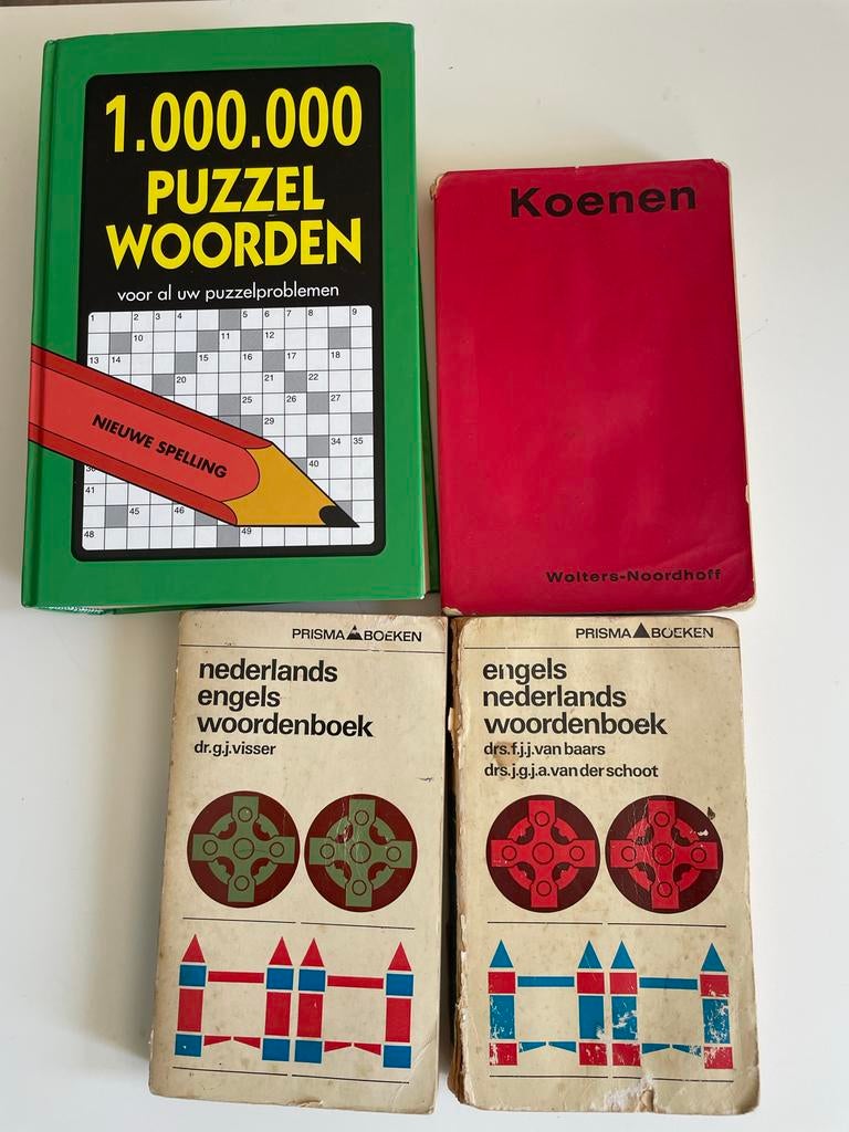 Woordenboeken & Puzzelwoordenboek - Koenen, Prisma, Ophalen, Gelezen, Koenen of Wolters, Nederlands