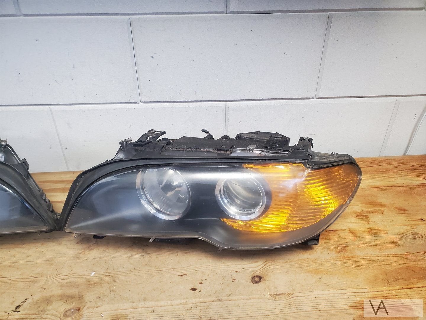 BMW 3 serie E46 coupe / cabrio koplamp facelift rechts €125, Auto-onderdelen, Gebruikt, -, -, Ophalen of Verzenden