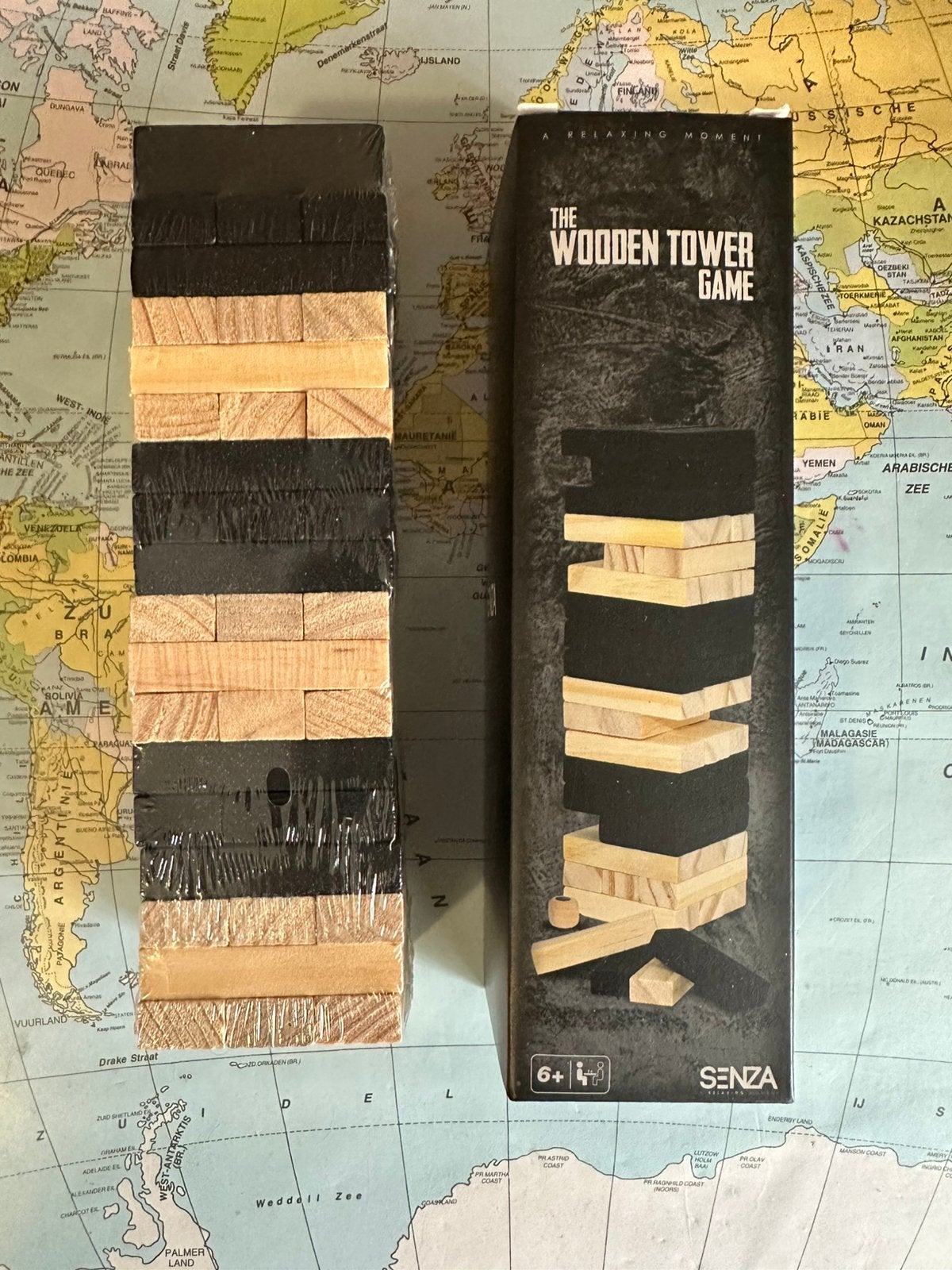 Mini Jenga met dobbelsteen, Ophalen of Verzenden, Nieuw