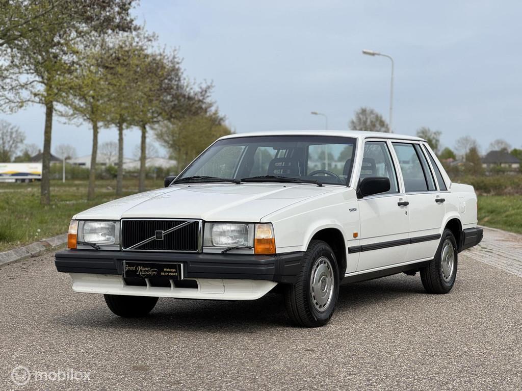 Volvo 740 2.3 GL 1986 1e Eigenaar Topstaat!, Wit, Bedrijf, Handgeschakeld, Sedan
