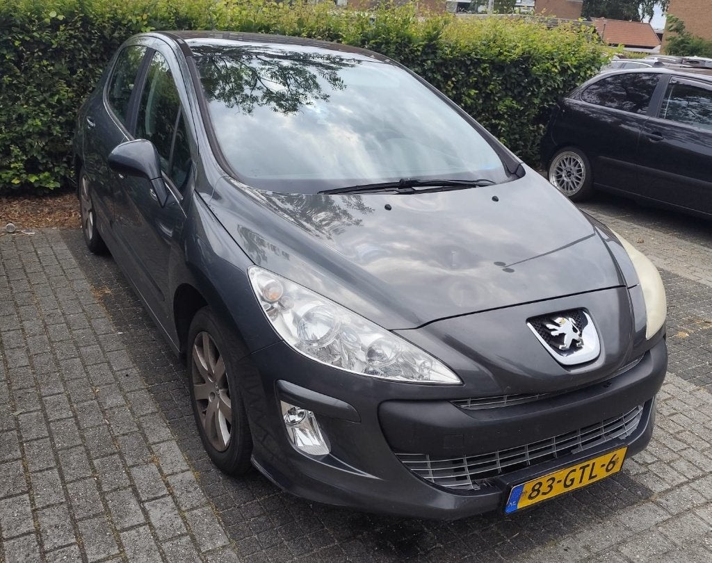 Peugeot 308 1.6 VTI 16V 5-DRS 2008 Grijs | Android, Auto's, Voorwielaandrijving, 15 km/l, 680 kg, 4 cilinders