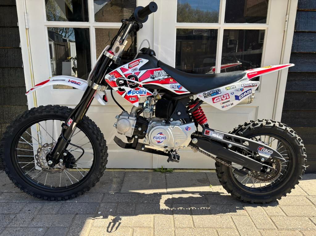 NIEUW! Pitbike 125cc 25mm Mikuni HPI ORION crossmotor 110cc, Ophalen, Zo goed als nieuw, Pitbike