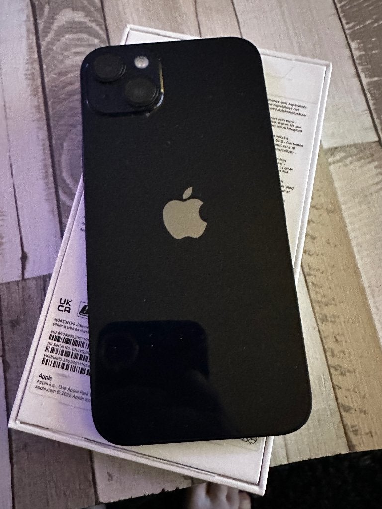 iPhone 14 Plus, Telecommunicatie, Mobiele telefoons | Apple iPhone, 128 GB, IPhone 14 Plus, Zwart, Ophalen of Verzenden