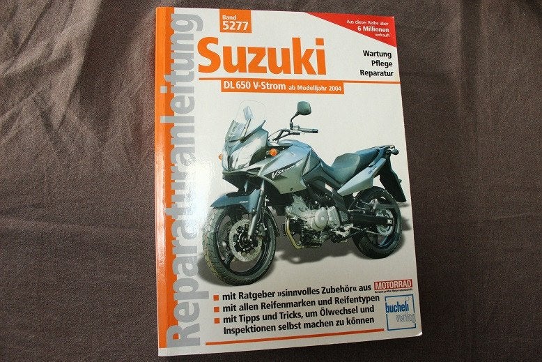 Suzuki DL650 V Storm 2004 2008 handboek reparatur anleitung, Motoren, Handleidingen en Instructieboekjes, Ophalen of Verzenden