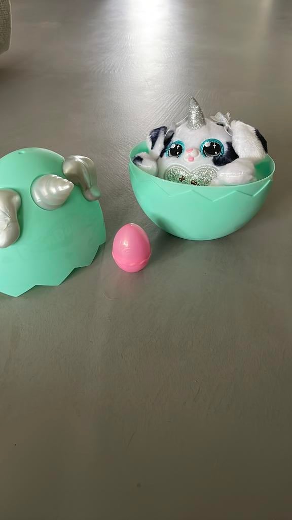 Eenhoorn knuffel in ei - schattig en zacht, Kinderen en Baby's, Speelgoed | Knuffels en Pluche, Met doos, Eenhoorn, Ophalen of Verzenden