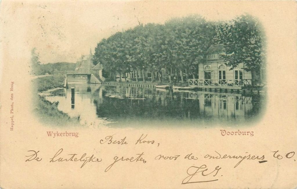 702-046-037 Voorburg Wijkerbrug, Verzamelen, Verzenden, Voor 1920, Zuid-Holland