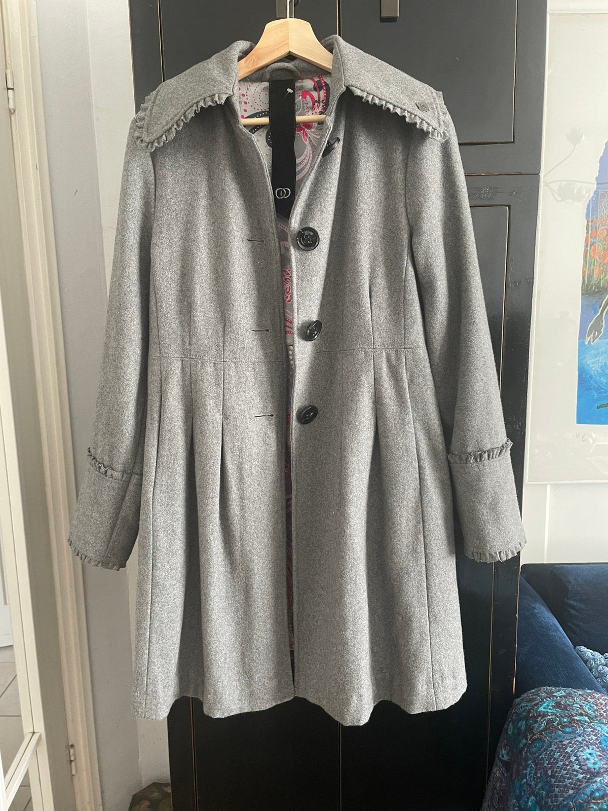 SPOOM jas nieuw grijs getailleerd maat 40, Kleding | Dames, Ophalen of Verzenden, Zo goed als nieuw, Maat 38/40 (M), Grijs