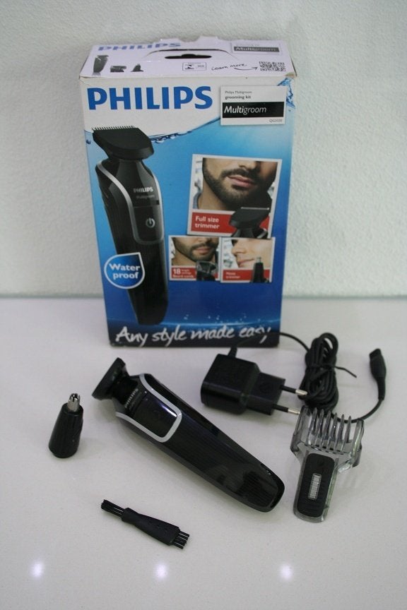 Philips - Tondeuse - Grooming - Waterproof- oplaadbaar, Ophalen of Verzenden, Gebruikt, Haarverzorging