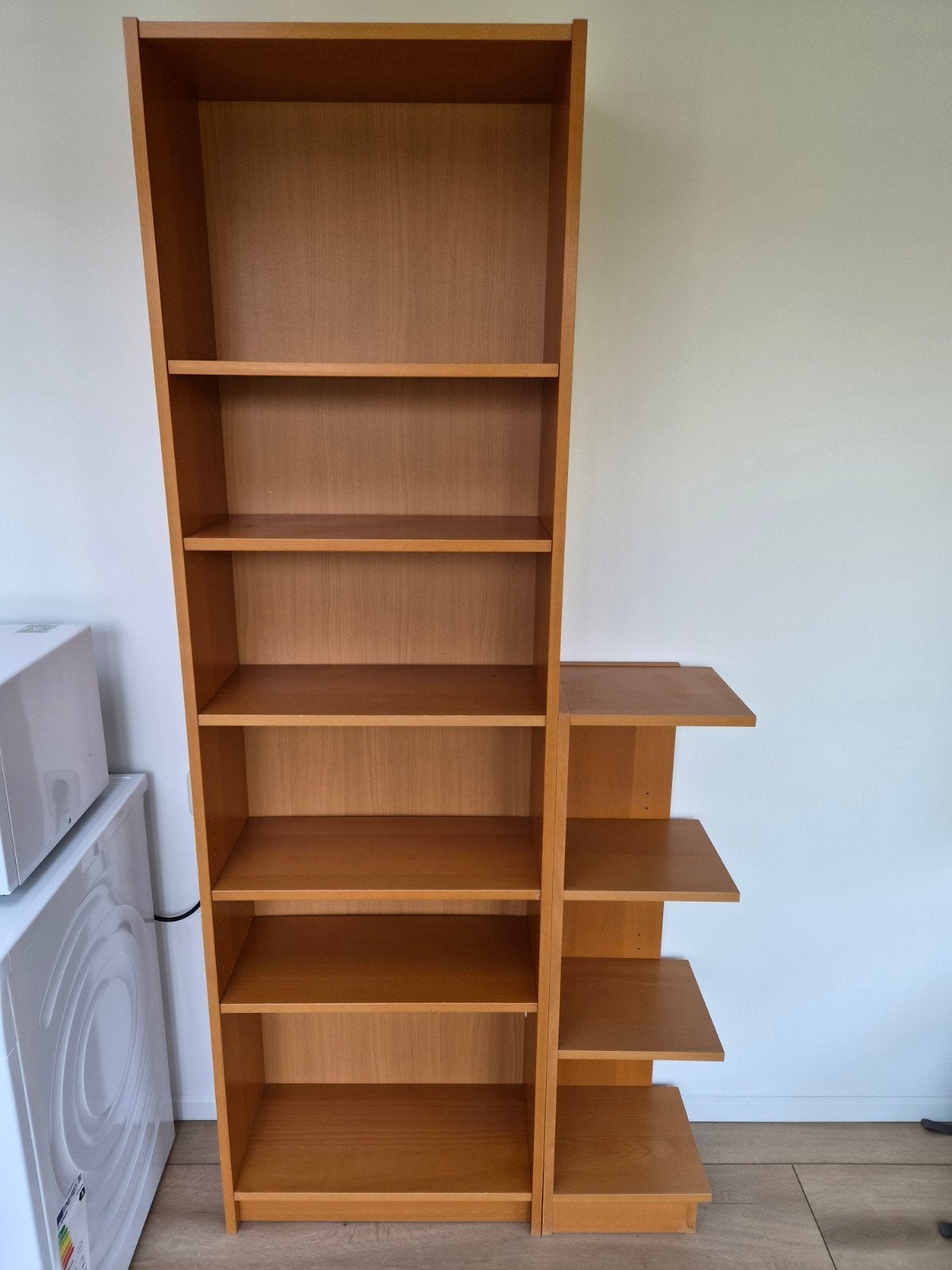 Nette bruine boeken kast, Ophalen, Zo goed als nieuw, 25 tot 50 cm, 50 tot 100 cm