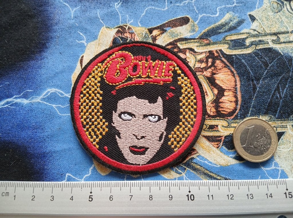 David Bowie mooie nieuwe patch b112, Ophalen of Verzenden, Nieuw, Kleding