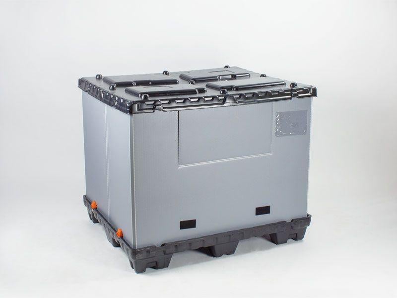 Palletbox, Ophalen, Doos, 100 cm of meer, Opvouwbaar