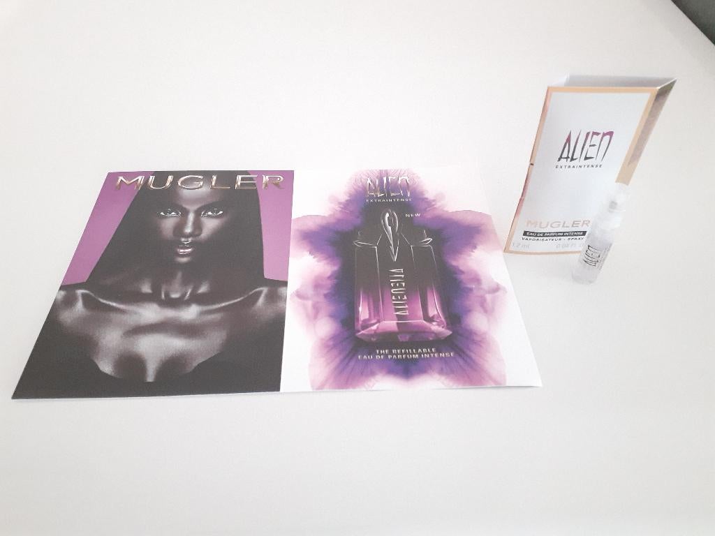 Mugler nieuwste Alien proefje mét kaart en meer, Verzenden, Nieuw, Proef of Tester