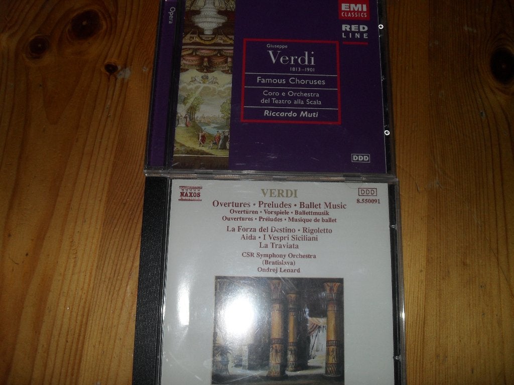 VERDI-OUVERTURES,PRELUDES,BALLETMUZIEK&BEROEMDE KOREN., Verdi, Ophalen of Verzenden, Zo goed als nieuw, Romantiek