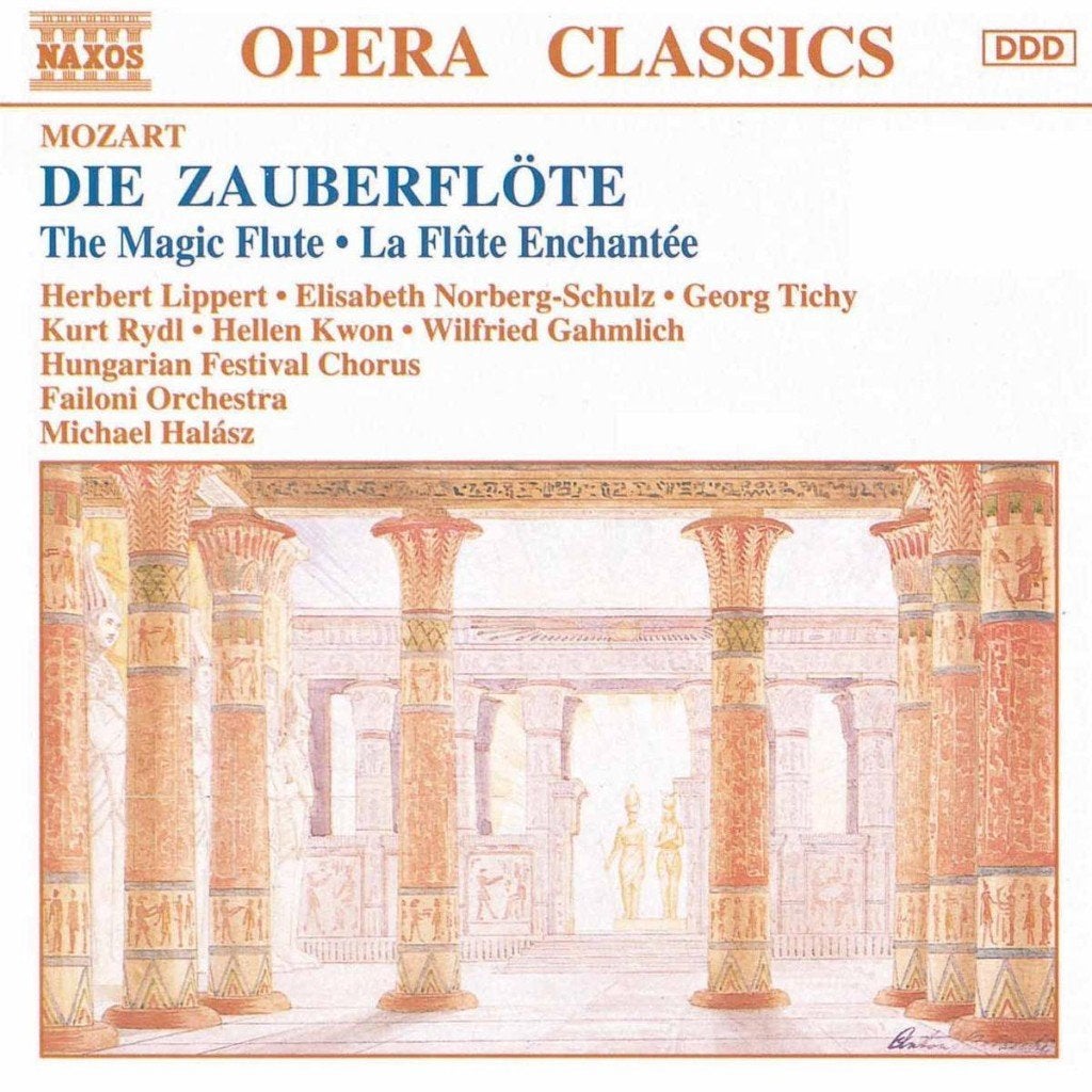 Mozart Zauberflöte met gratis extra CD blaasmuziek, Boxset, Mozart, Opera of Operette, Ophalen of Verzenden
