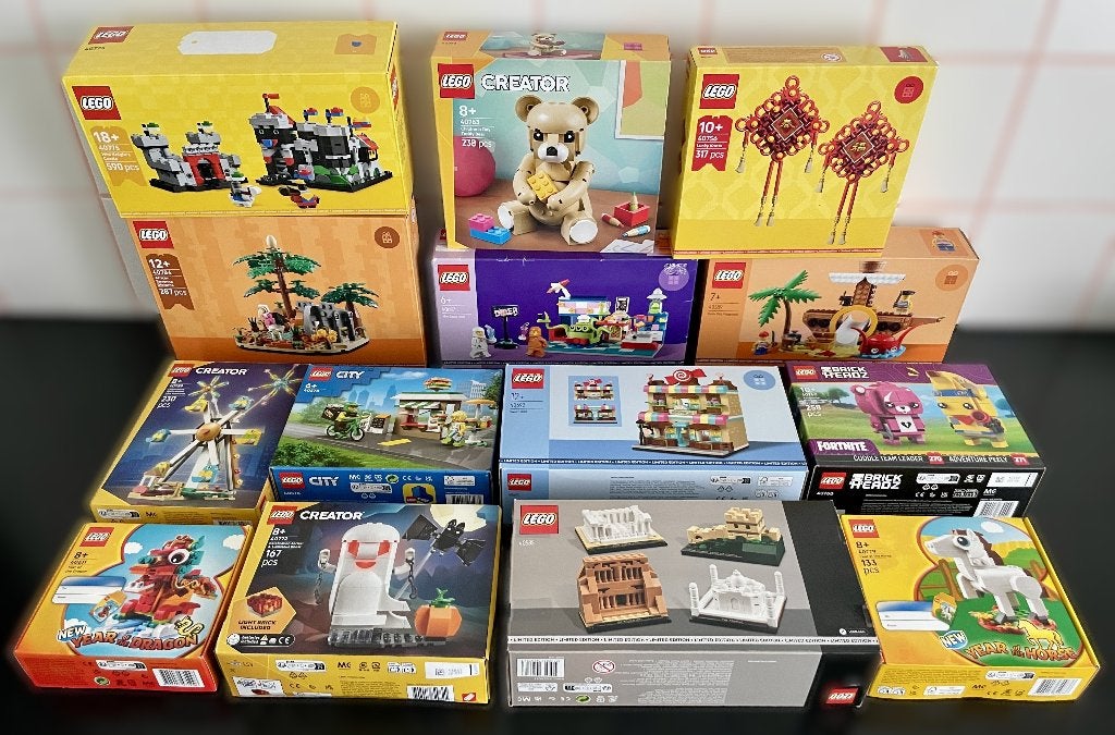 14 sets LEGO Gift With Purchase - Nieuw en sealed, Overige thema's, Nieuw, Ophalen of Verzenden, Complete set