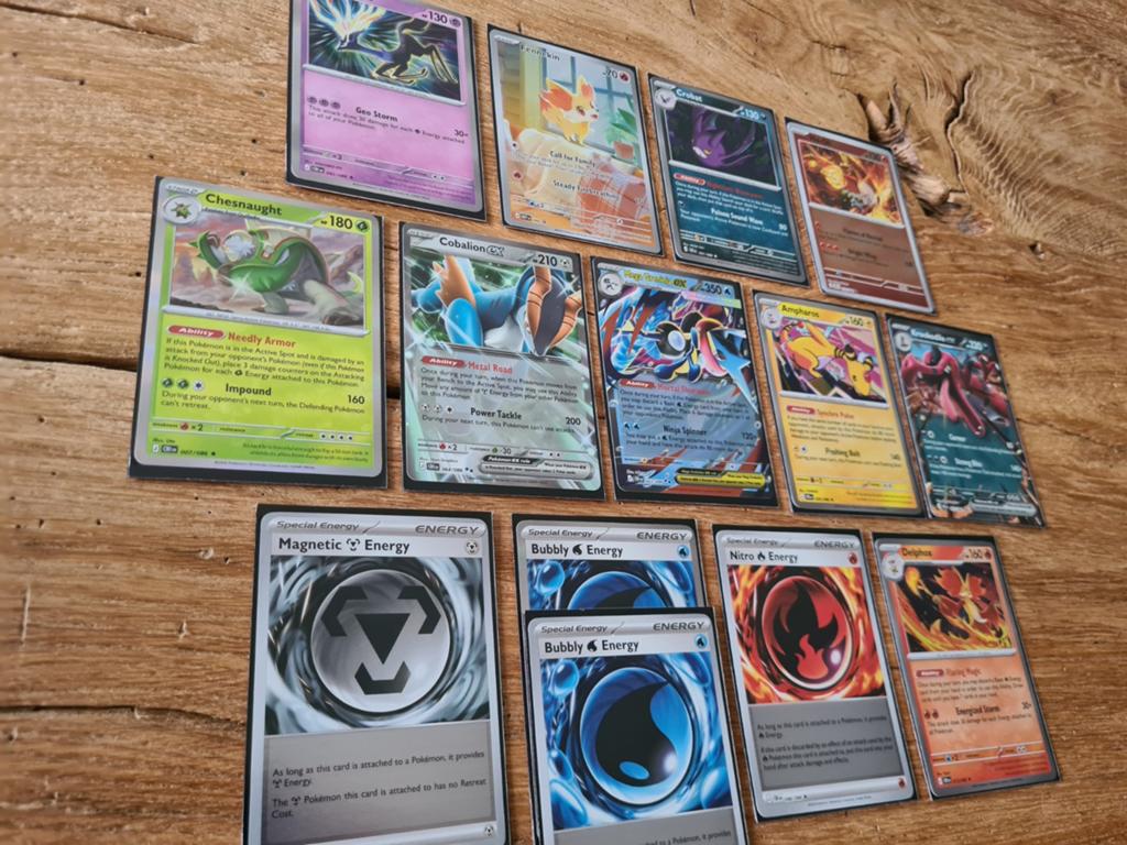 Pokémon - Chaos Rising - Zeldzame kaarten, Ophalen of Verzenden, Gebruikt, Meerdere kaarten, Foil