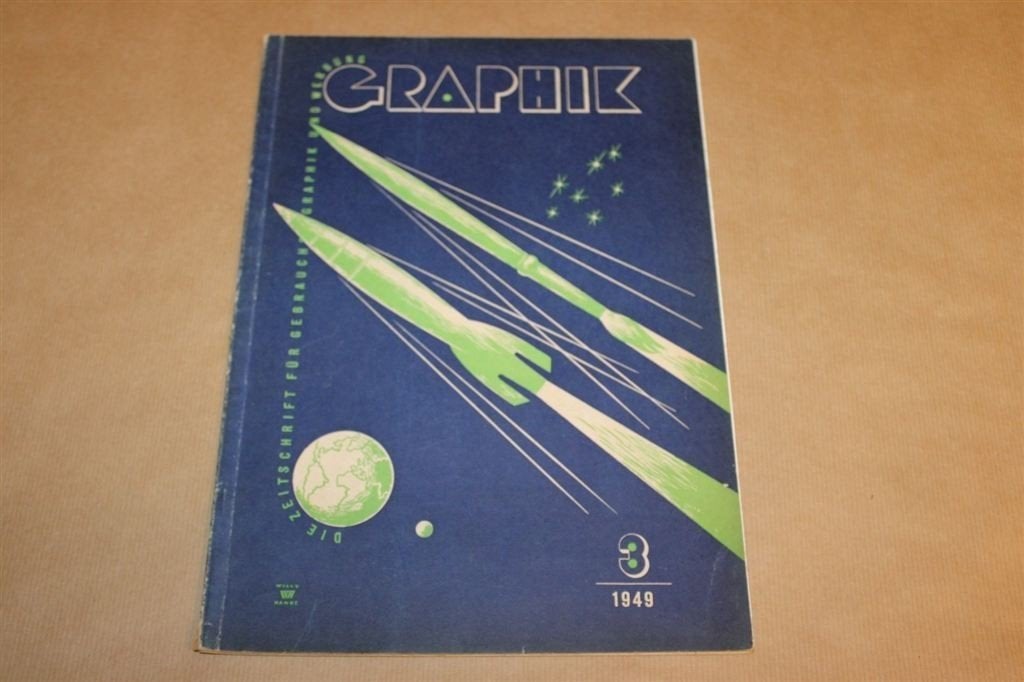 Magazine - Graphik [Gebrauchsgraphik] - 1949, Ophalen of Verzenden, 1940 tot 1960, Knipsel(s)