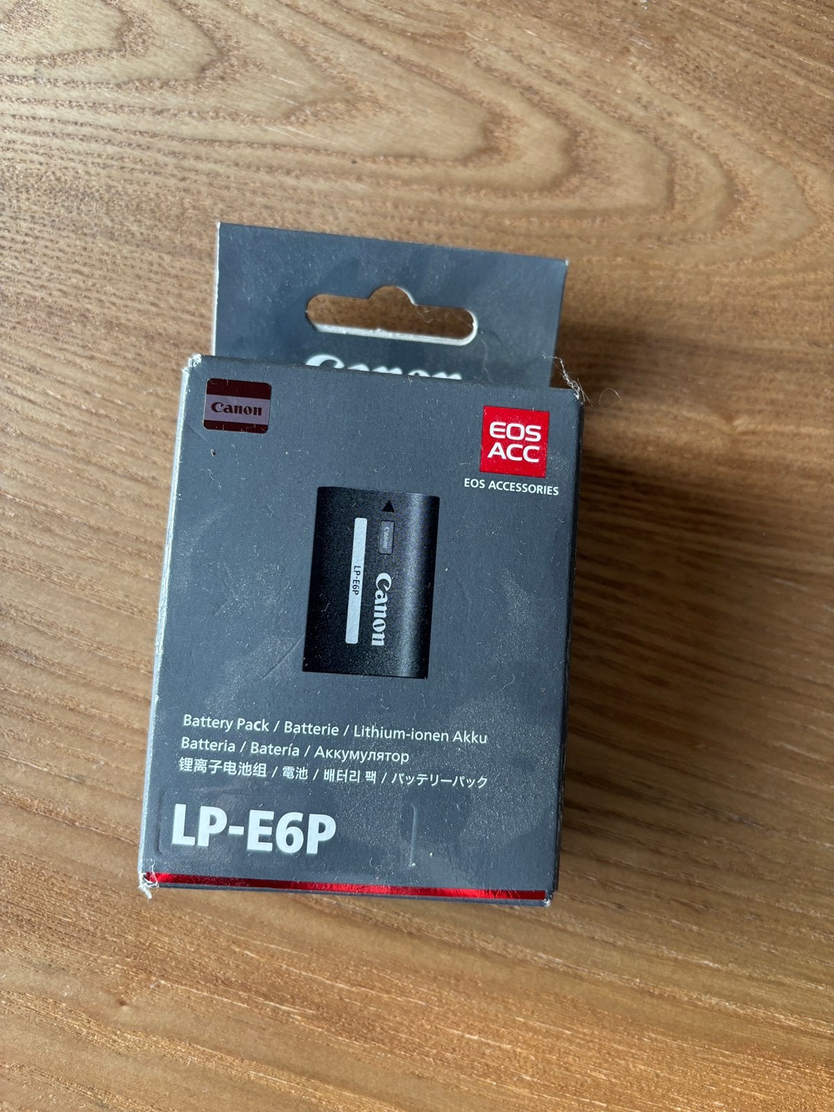 Canon LP-E6P accu, Audio, Tv en Foto, Nieuw, Canon, Accu
