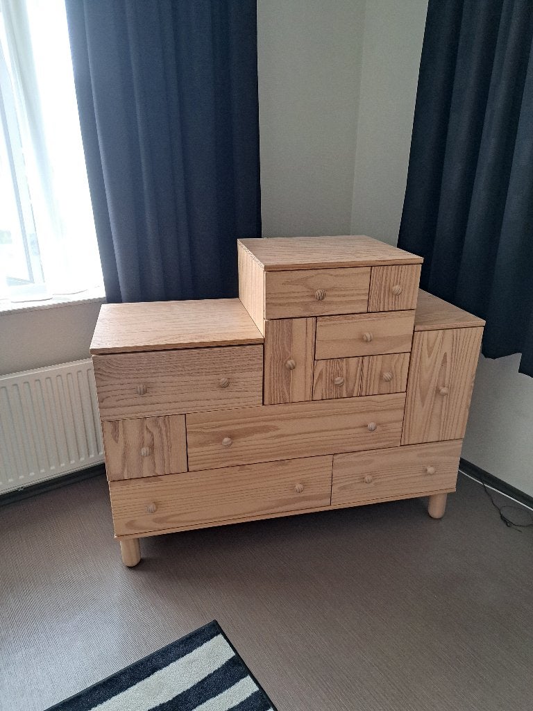 Ikea ladekast PS 2012, Huis en Inrichting, Ophalen, Gebruikt, 100 tot 150 cm, 5 laden of meer