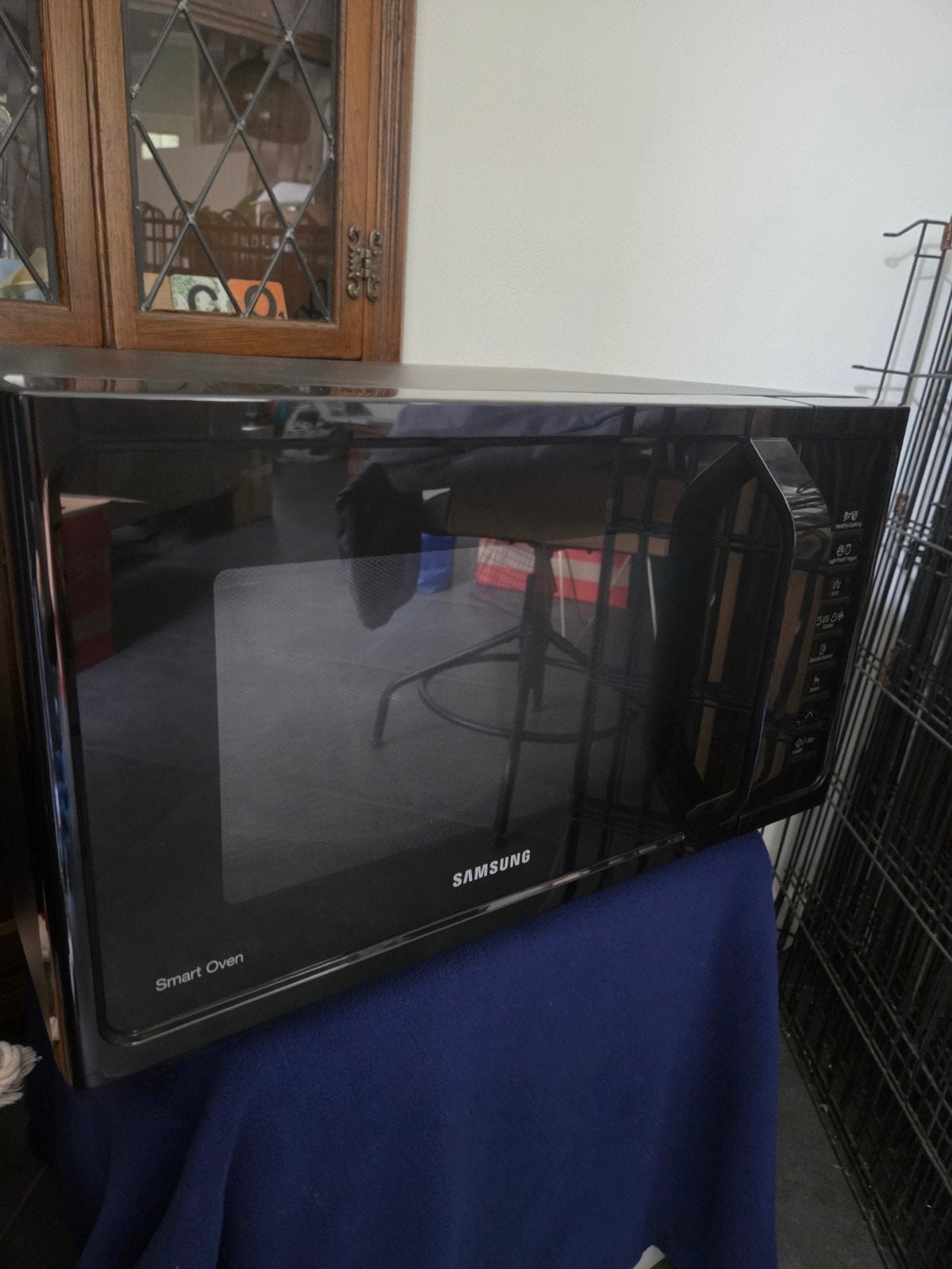 Samsung Smart Oven Combimagnetron MC28H5015AK, Witgoed en Apparatuur, Magnetrons, Zo goed als nieuw, Vrijstaand, Combimagnetron