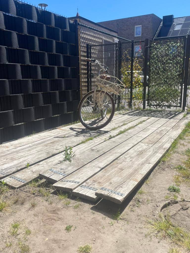 Houten planken gratis afhalen, Tuin en Terras, Ophalen, Gebruikt, 250 cm of meer, Planken