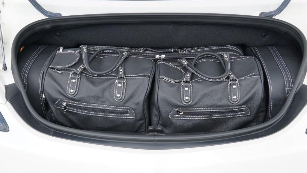 Roadsterbag lederen kofferset Mercedes AMG SLS Roadster, Auto diversen, Auto-accessoires, Verzenden, Nieuw