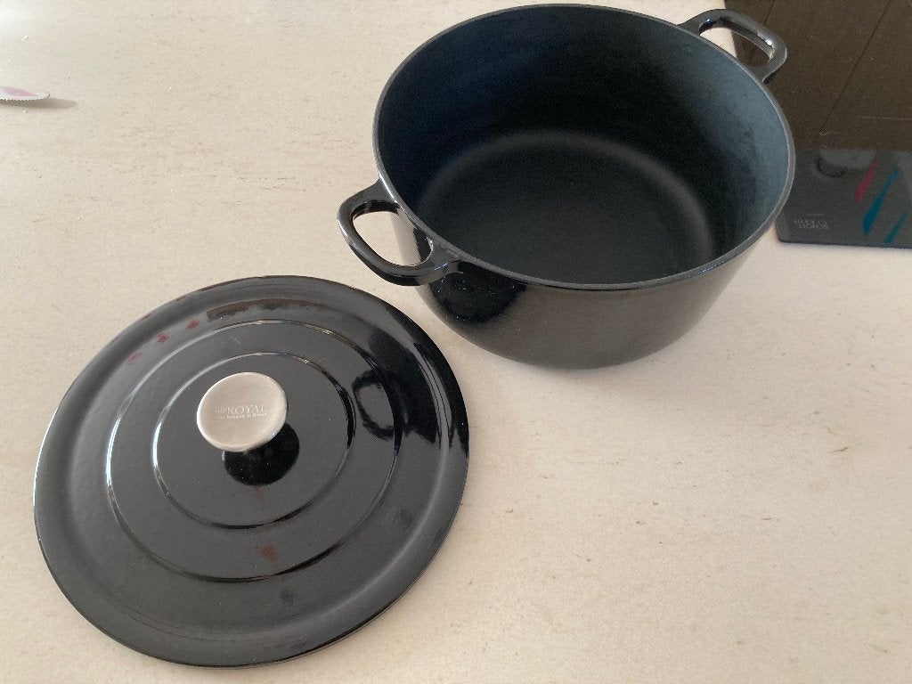 Royal braadpan 24cm, Ophalen, Geschikt voor inductie, Zo goed als nieuw, Overige merken