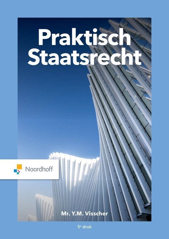 Praktisch Staatsrecht, Ophalen of Verzenden, Alpha, Zo goed als nieuw, HBO