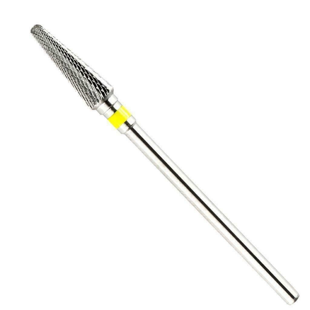 Promed nagelfrees hardmetalen bit, conisch., Geel, Nieuw, Ophalen of Verzenden, Handen en Nagels