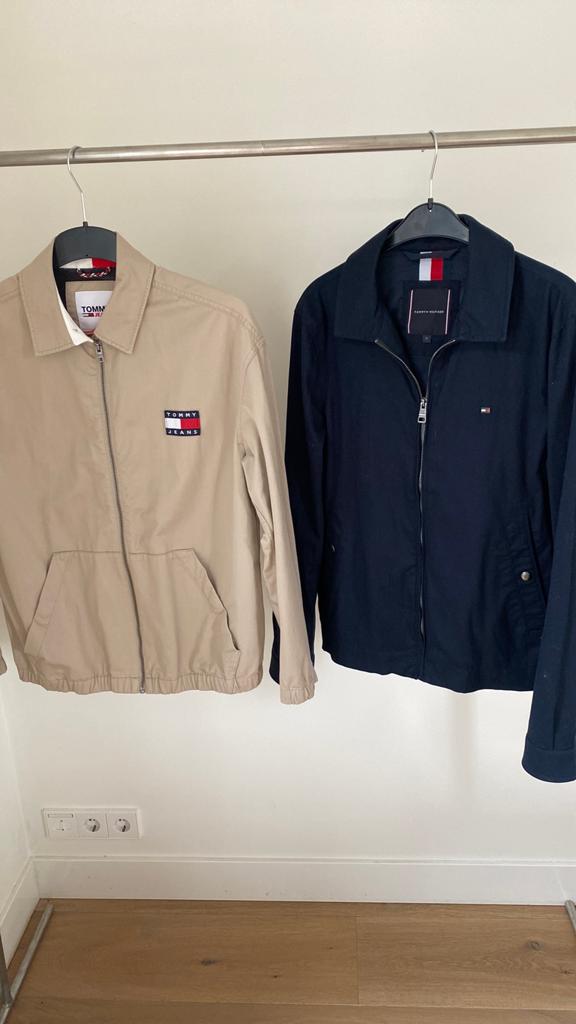 Tommy Hilfiger & Tommy Jeans jassen (maat S), Ophalen of Verzenden, Zo goed als nieuw, Maat 46 (S) of kleiner, Beige