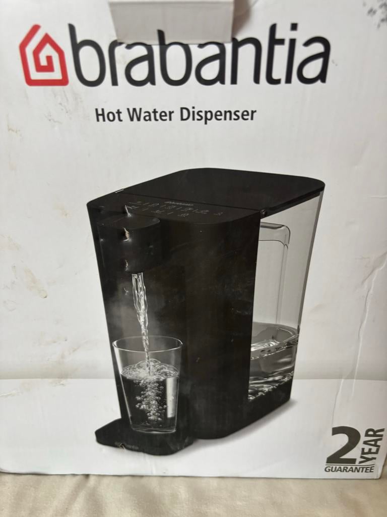Brabantia Hot Water Dispenser - Nieuw in doos, 1 tot 2 liter, Ophalen of Verzenden, Nieuw