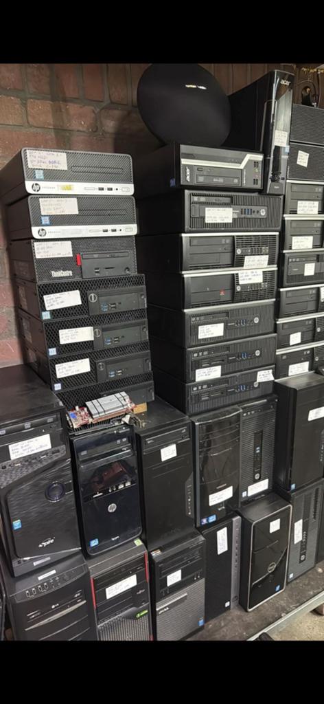 Partij pc‘s & Laptops i3 i5 i7, Computers en Software, Ophalen of Verzenden, Zo goed als nieuw