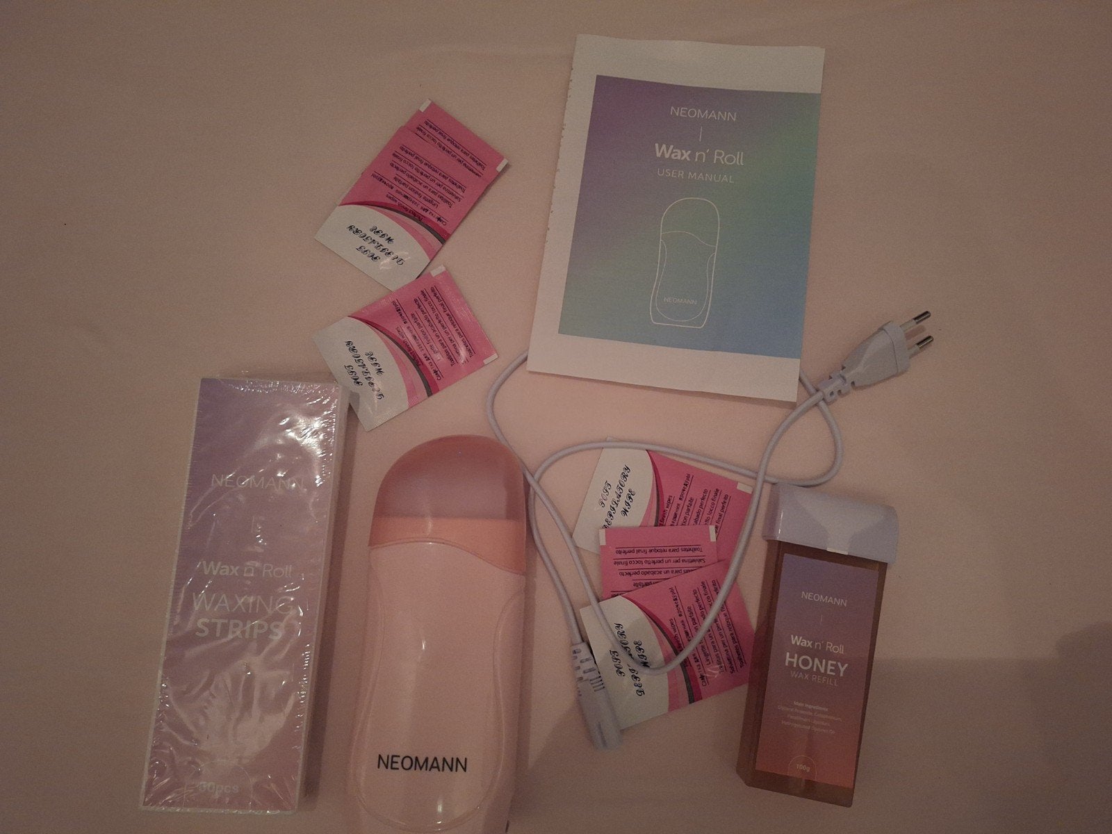 NEOMANN Waxing Set: Waxapparaat, Wax, Strips & Verzorging, Ophalen of Verzenden, Nieuw, Overige typen