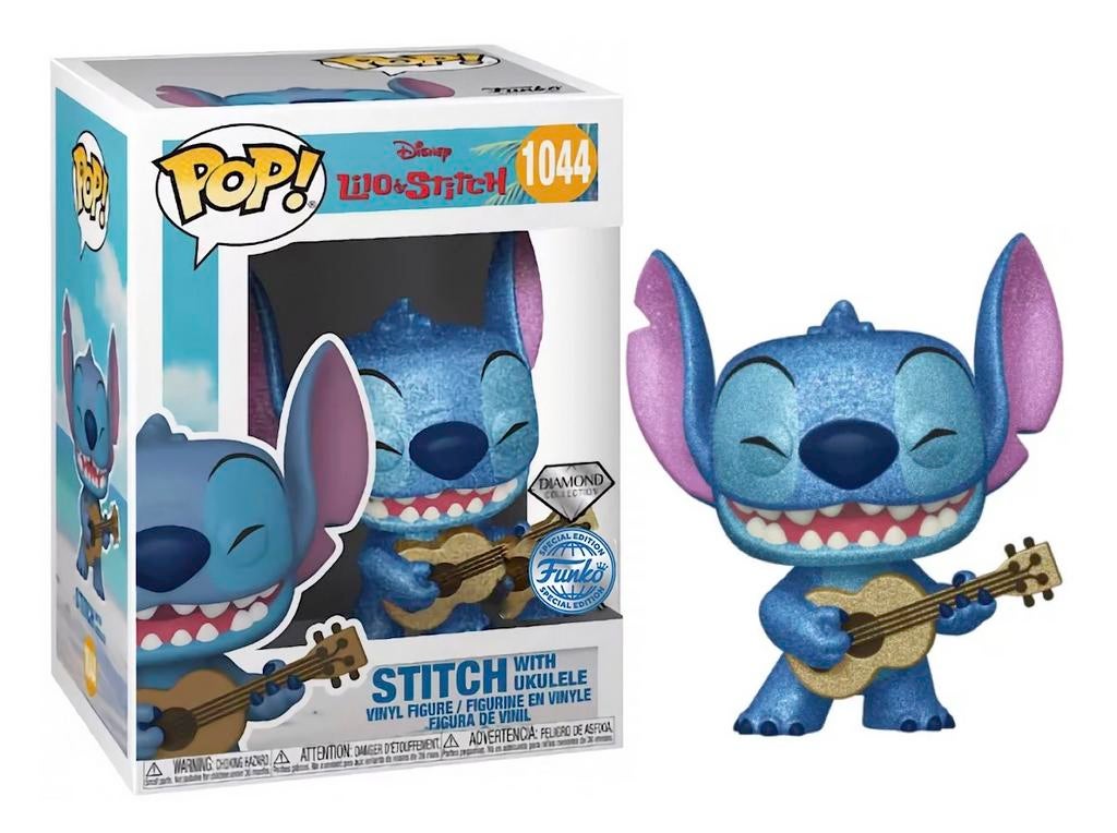 Funko Pop! Lilo & Stitch 1044 Stitch met Ukulele Diamond, Funko@funko.nl, Beeldje of Figuurtje, Funko, Overige figuren