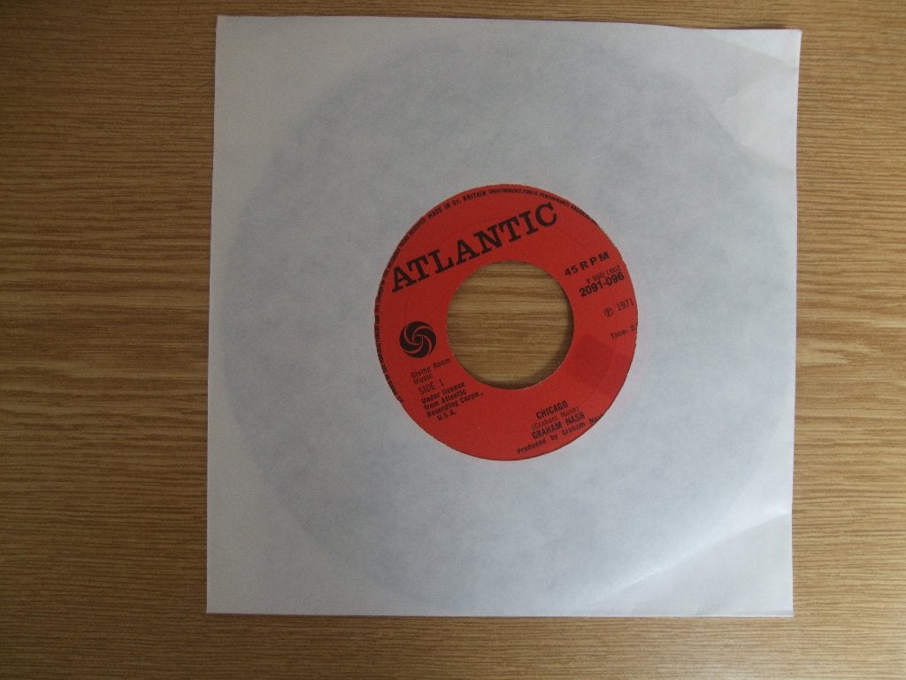 GRAHAM NASH     CHICAGO / SIMPLE MAN, Gebruikt, 7 inch, Ophalen of Verzenden, Pop