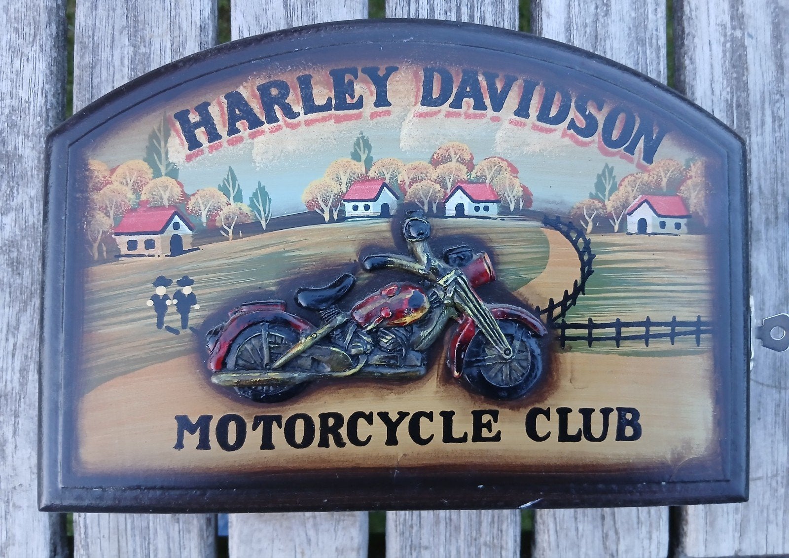Harley Davidson sleutelkastje mancave, Ophalen of Verzenden