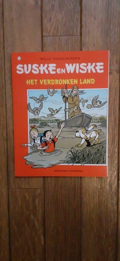 Suske en Wiske – Het verdronken land -1ste druk, Eén stripboek, Nieuw, Ophalen of Verzenden, Studio Vandersteen