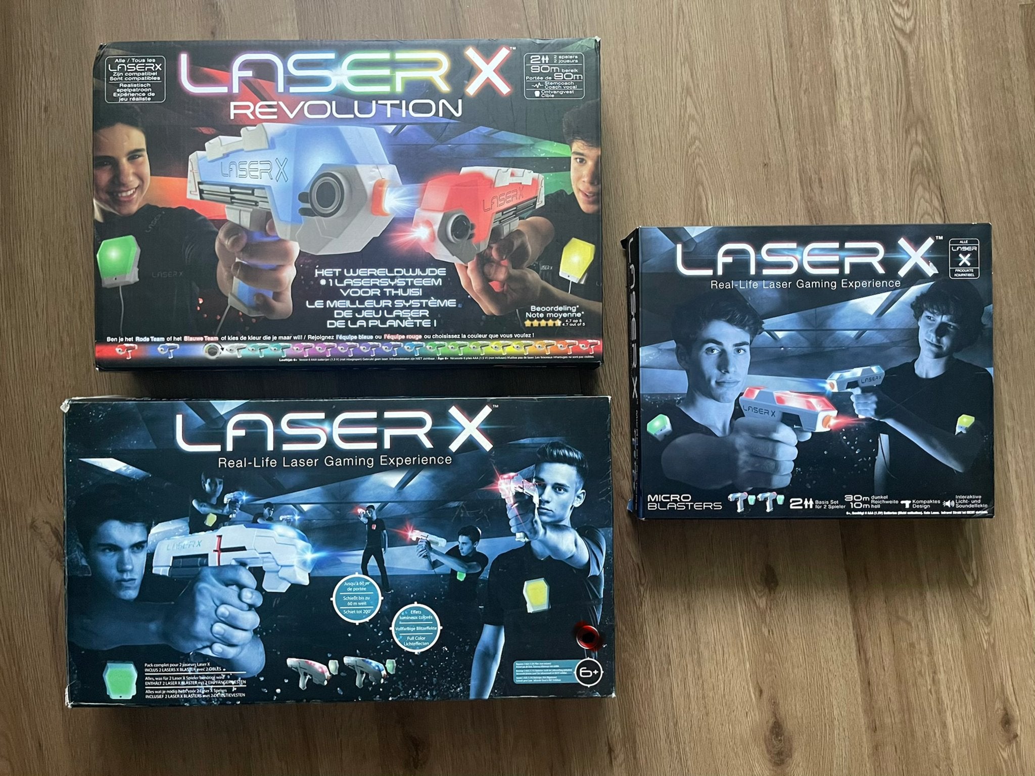 Laser X Set: 8 Blasters voor Ultiem Lasergame Plezier, Kinderen en Baby's, Speelgoed | Buiten | Actiespeelgoed, Ophalen of Verzenden