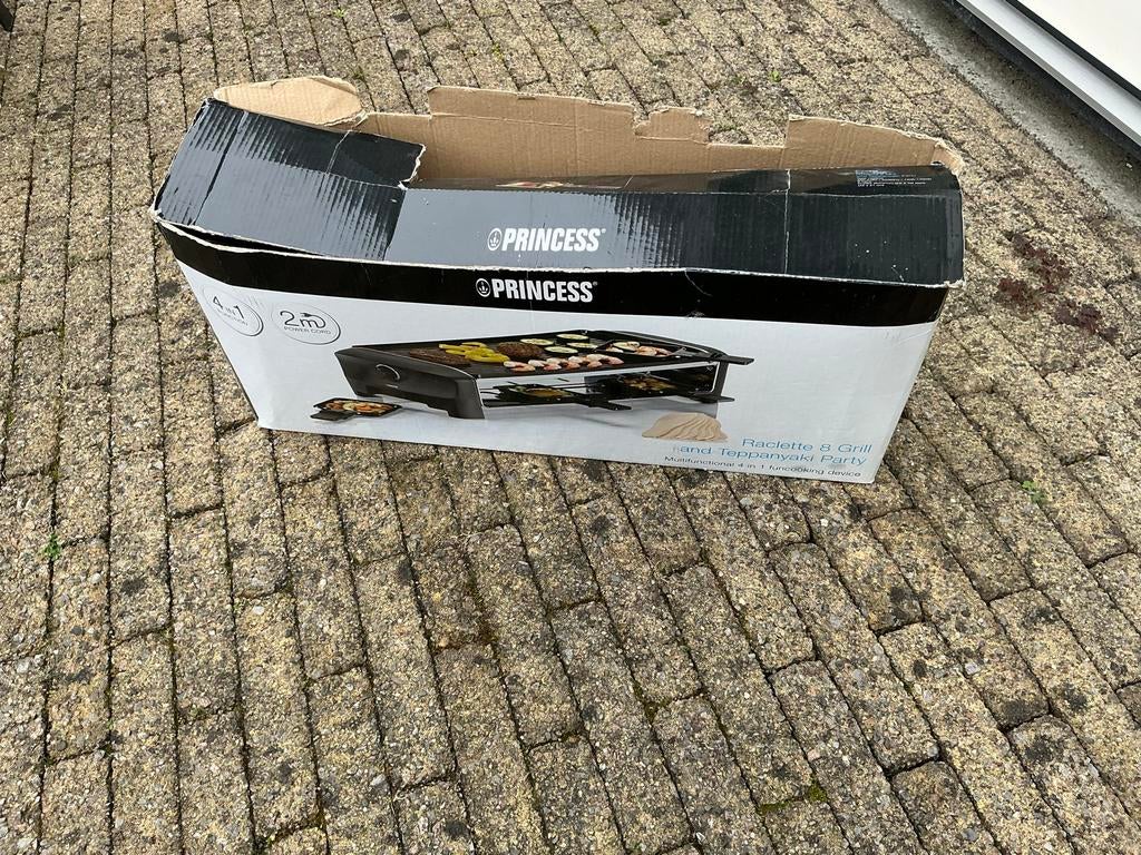 Princess Tafelgrill / Raclette & Grill 4-in-1, Ophalen, Gebruikt, Tafelgrill