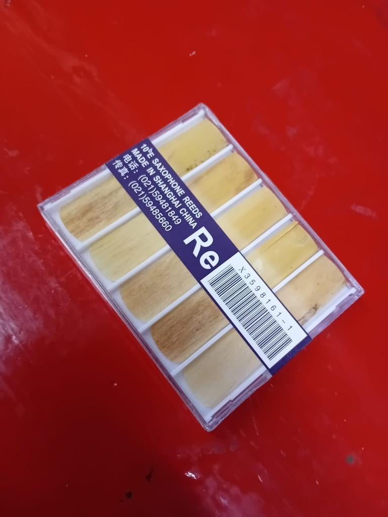 rieten voor saxofoon, tenor, alt en sopraan per pakje van 10, Ophalen of Verzenden, Nieuw, Overige typen